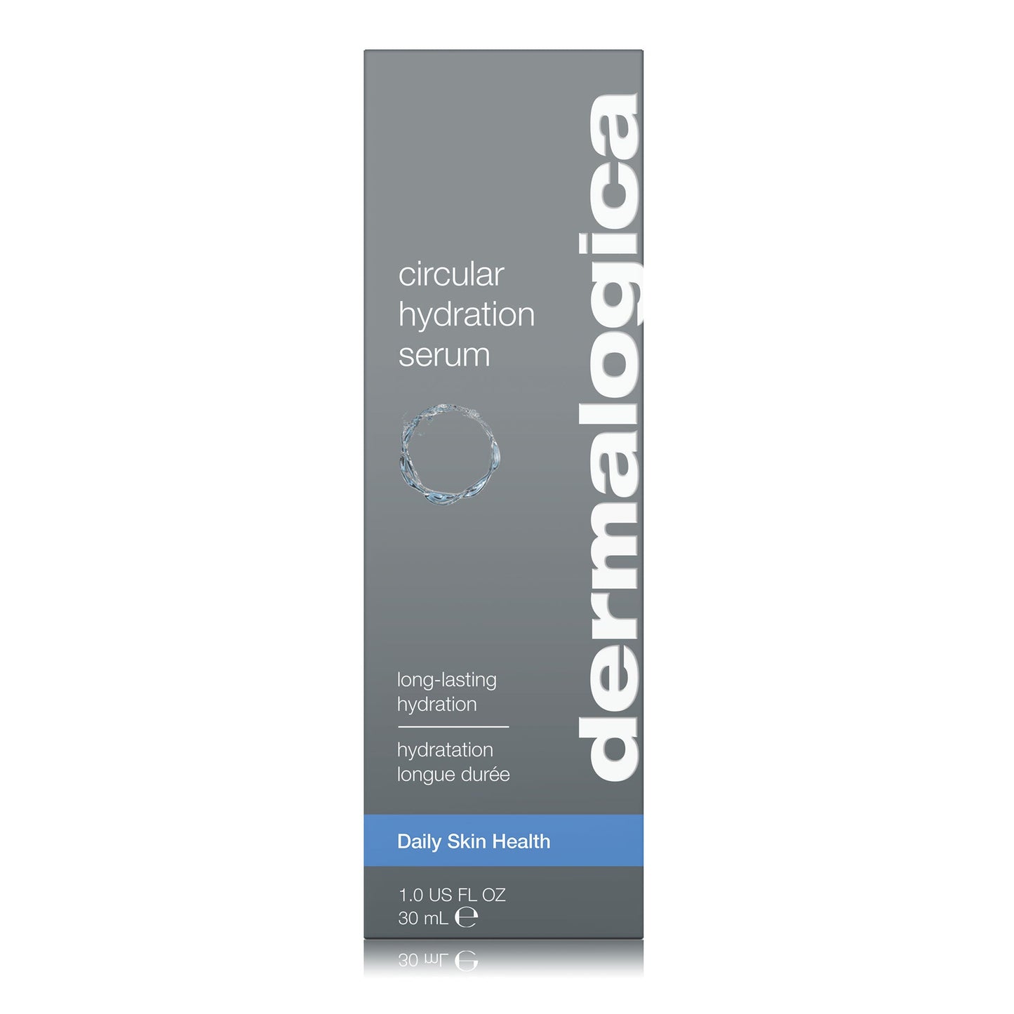 circular hydration serum carton 