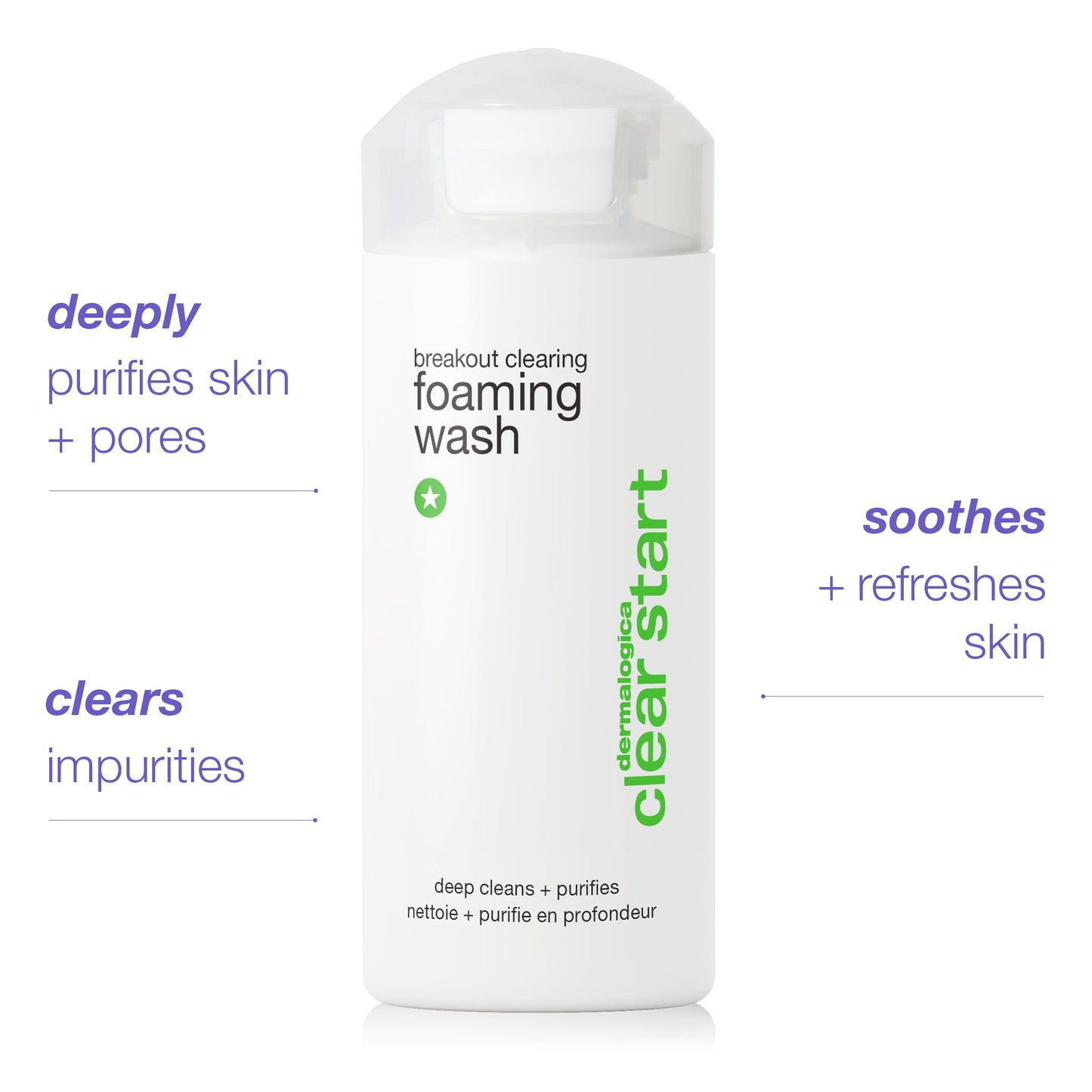 breakout clearing foaming wash benefits 