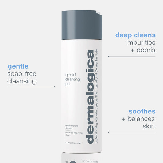 special cleansing gel with benefits